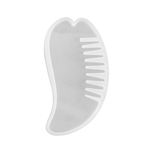 Portable Jewelry Making Tool Mirror Comb Mould Reusable DIY Jewelry Making Tool Mirror Portable Comb Mould Silicone Comb Mold