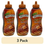 (3 pack) Smucker's Sugar Free Breakfast Syrup, 14.5 Oz (Pack of 6)