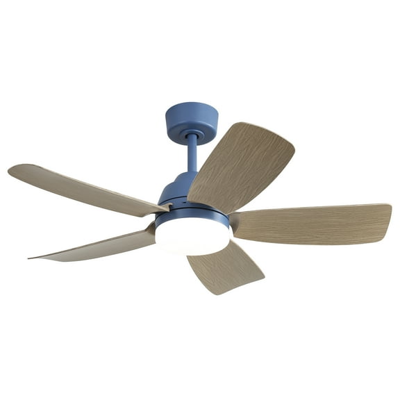 42" Ceiling Fans with LED Light 22W and Remote 5 ABS Fan Blades for Bedroom, Living Room, Dining Room, Office