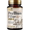 Psyllium Husk Capsules 2000 mg – Extra Strength Fiber Supplement for Quality Daily Digestion, Colon Health & Regularity Support, Natural Plant-Based Fiber Pills - Vegan, Bottled in USA - 180 Capsules