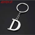 thumbnail image 2 of GHSDFBB Initial Letter Keychain Key Ring for Women Men Boys Girls Personalized Alphabet Monogram Keychain for Car Keys, 2 of 4