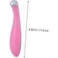 thumbnail image 2 of Aplicador de crema para ojos de metal, herramienta de masaje con rodillo facial, varita de masaje para ojos para mujeres, masajeador facial para reducir la hinchazón y las arrugas, 2 of 5