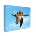 thumbnail image 3 of Pilot Goose Flying Ducks Sky Animals & Insects Graphic Art Gallery Wrapped Canvas Print Wall Art, 3 of 7
