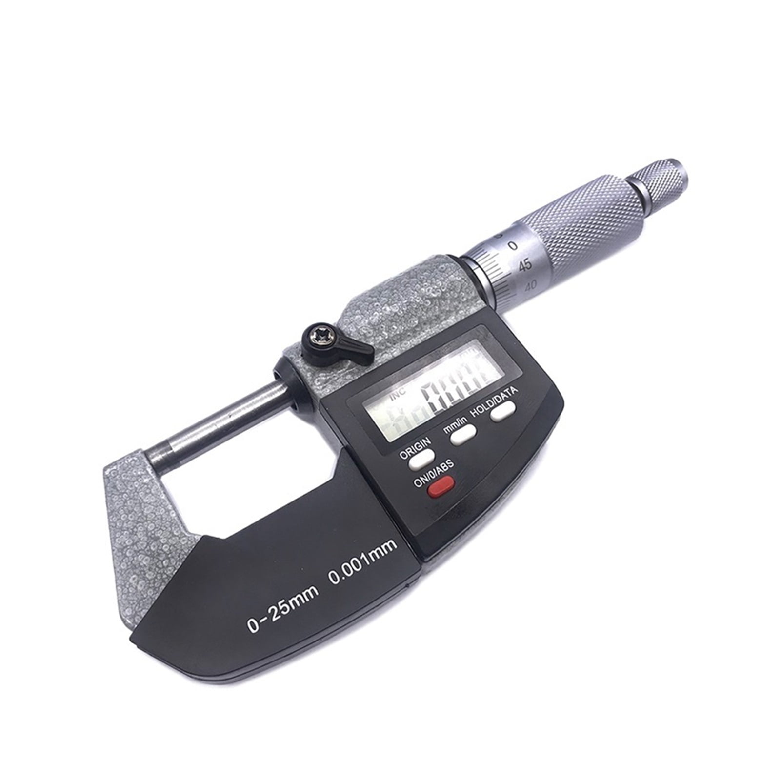 0.001mm Electronic Outside Micrometers 0-25mm Digital Micrometer Caliper Gauge Meter Micrometer Carbide Tip Measuring Tool
