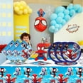 thumbnail image 5 of High Quality!Spidey och hans fantastiska vänner födelsedagstema set, 20 stycken suturplatta och 20 stycken sydd vävnad, 5 of 5