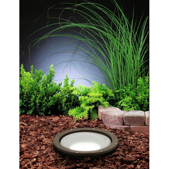 Hid Line Voltage 1 Light Well Lamp With Inspirations 13 Inches Tall By 9.75 Inches Wide Kichler Lighting 15295Az