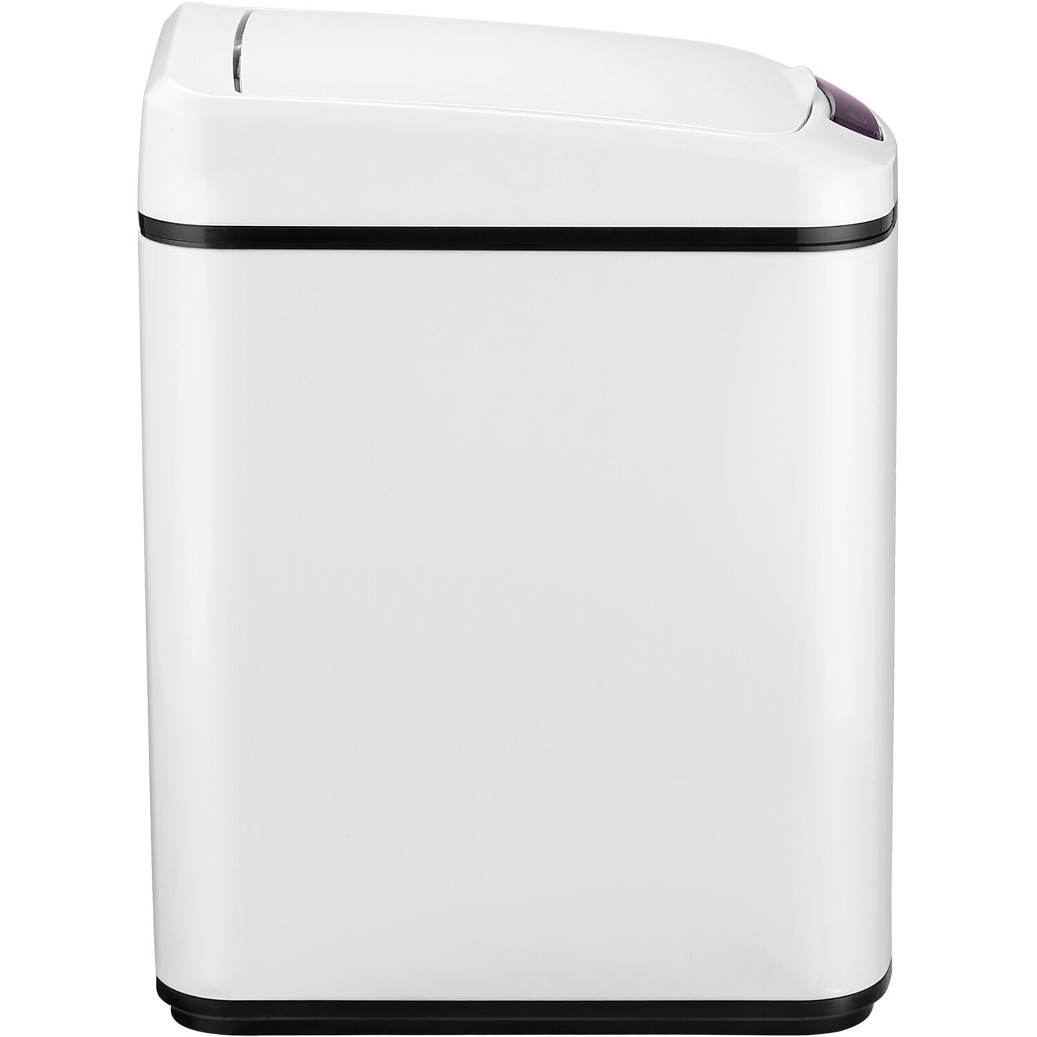 Hanover 12 Liter / 3.2 Gallon Hands Free Trash Can Garbage Bin, Fingerprint resistant, Soft Close, Sensor Lid