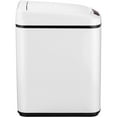 thumbnail image 5 of Hanover 9-Liter / 2.3-Gallon Trash Can with Sensor Lid in White, 5 of 11