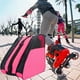 thumbnail image 4 of Bolsa con ruedas, bolsa de hielo y bolsa con ruedas, bolsa de playa, bolsa con ruedas para niños y hombres Rosa Rosa, 4 of 9