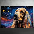 thumbnail image 2 of Afghan Hound Canvas Unframed Colofull Inspired bedroom decor - Dog Pet Family Animal Friend Peace Oil Painting Art Print Canvas Wall Décor, 2 of 4