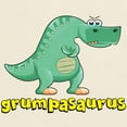 thumbnail image 3 of CafePress - Grumpasaurus Light T Shirt - Men's Classic Graphic T-Shirt, 3 of 4