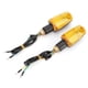 thumbnail image 2 of 1 Par De Accesorios De Lámpara De Luz Indicadora De Señal De Impermeables Aptos Para Negro Amarillo, 2 of 7
