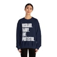 thumbnail image 3 of EMT Dad Fathers Day Birthday Ideas Sweatshirt, Gifts, Crewneck, 3 of 4