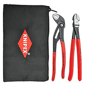KNIPEX 2 Pc Pliers Set w/Keeper