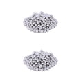 thumbnail image 3 of Moyic 200 piezas espaciador cuentas bola suelta pequeños accesorios para collar Type3 NO3, 3 of 6