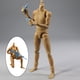 thumbnail image 4 of Cuerpo de figura de acción masculina,Articulaciones móviles del cuerpo de la figura de acción masculina,Cuerpo Desnudo Masculino Esqueleto Flexible Sin Costura,1/12 escala hombre BJD muñeca, 4 of 9