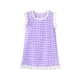thumbnail image 1 of Niña Bebé Vestido de Verano Encaje a Cuadros Vestido de Cuello para Niñas Pequeñas, 1 of 6