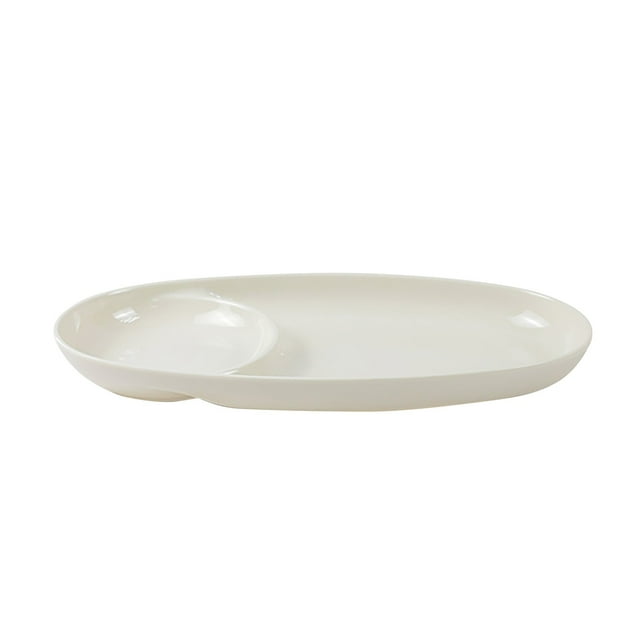 Binwennn Heat Imitation Porcelain Compartment Fast Food Trays Specifically Designed For School And Unit Canteens Commercial Grade Tableware round Plate Mat round Outdoor Table Set for 4 round Dinner
