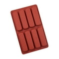 thumbnail image 3 of Silicone Chocolate Bar Molds – 8-Cavity Deep Molds for DIY Candy, Baking, or Homemade Treats, Food-Grade & Flexible, 3 of 7