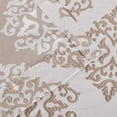 thumbnail image 4 of Superior Venetian Damask Jacquard Grommet Curtain Panel, Set of 2, 42" x 63", Brass, 4 of 5