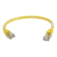 thumbnail image 1 of C2G 2ft Cat6 Ethernet Cable - Snagless Shielded (STP) - Yellow - Patch cable - RJ-45 (M) to RJ-45 (M) - 2 ft - screened shielded twisted pair (SSTP) - CAT 6 - molded, snagless, stranded - yellow, 1 of 3