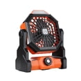 thumbnail image 2 of Ventilador para acampar al aire libre con luces y batería de larga duración, ventilador para acampar, ventilador de escritorio para dormitorio con carga USB, 2 of 5