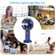 thumbnail image 3 of Abanico Portátil Ventilador Pantalla digital Portátil 4000mAh Escritorio Refrigeración digital Azul, 3 of 3