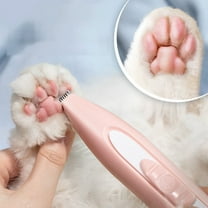 Janrevotw Pet Hair Clipper With Led Light, Professional Pet Hair Clipper For Dogs And Cats, Usb Charging, Electric Hair Clipper For Hair Around Face, Eyes, Ears, Paws