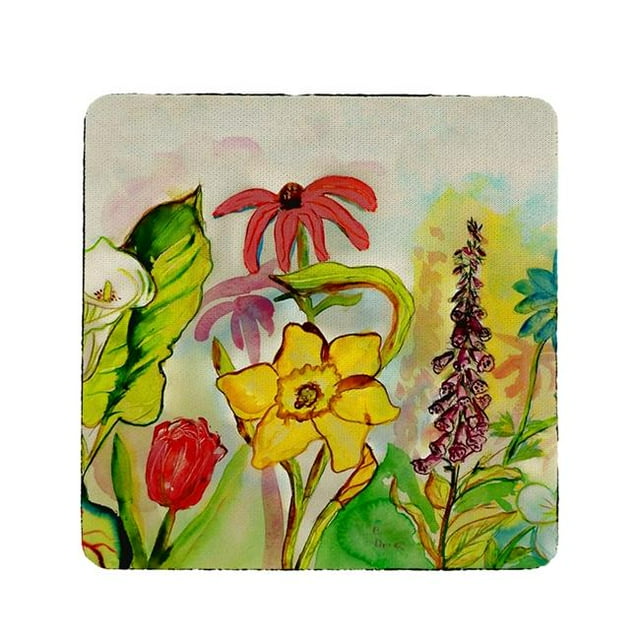 Betsy Drake CT060 Sous-verre de Jardin - Lot de 4