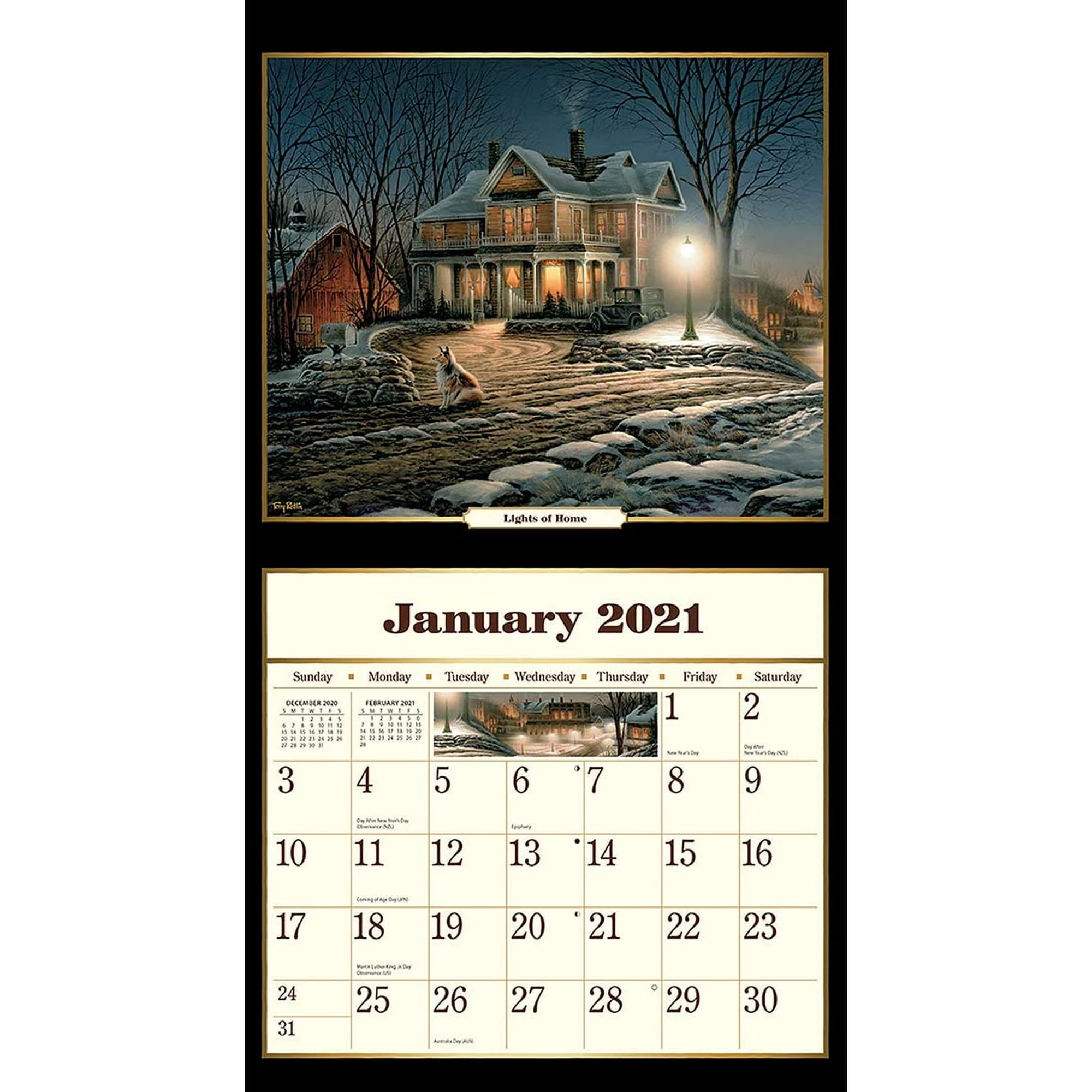 Lang Terry Redlin 2021 Wall Calendar 21991001995 Walmart Canada lang terry redlin 2021 wall calendar
