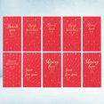 thumbnail image 4 of CIMAXIC Anniversaire 36 Pcs Enveloppes Cadeaux Style Chinois Mode Rétro Rouges pour Nouvel An Anniversaire Mariage Chinois (Rouge), 6.69"X3.54"X0.08 Pouces, 4 of 4