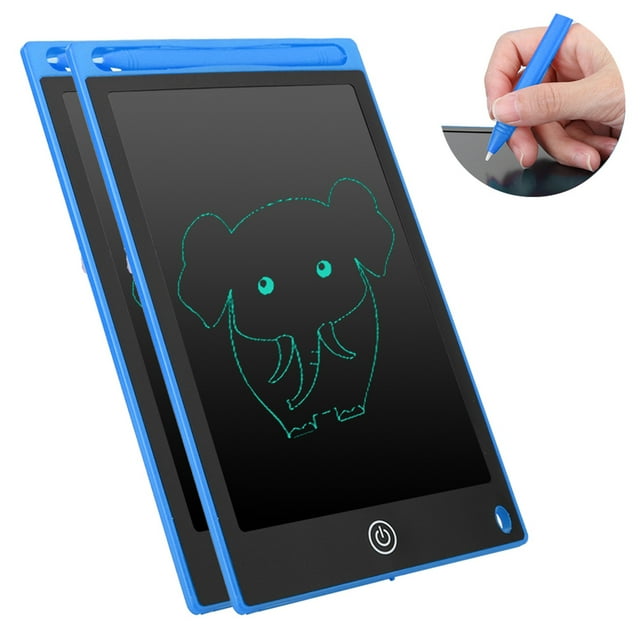 Zaqw 8.5 Inch LCD Writing Tablet 2Pcs Electronic Drawing Board Kids Adults