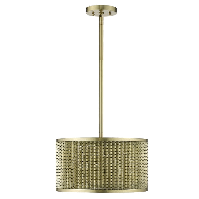 homeroots lighting 398274 Basetti 4-Light Gold Convertible Pendant