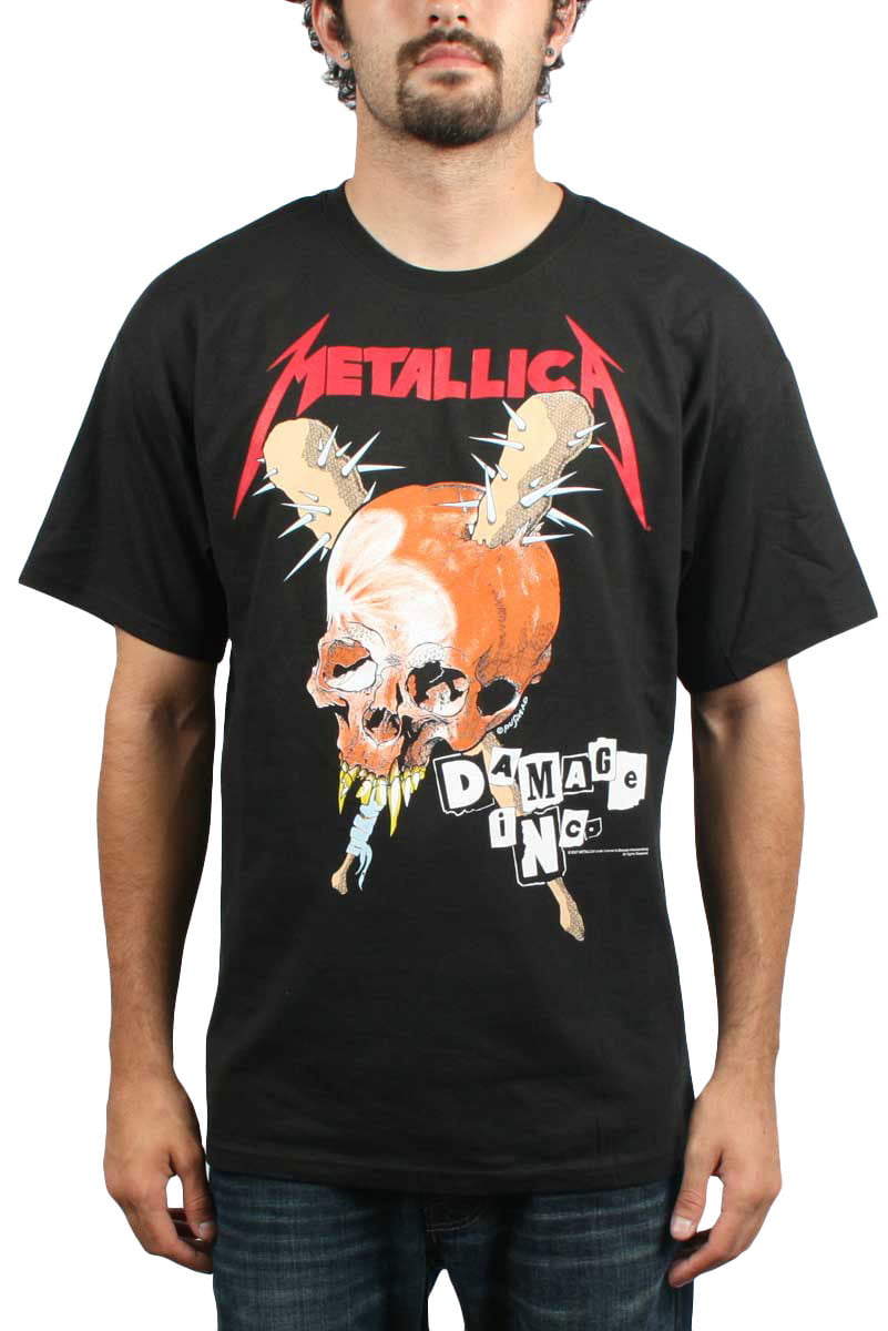 Men's  Metallica Damage Inc T-shirt Black