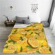 thumbnail image 5 of Balery Yellow Limes Manta de Felpa Suave y Acogedora – Cobija de Franela Aterciopelada para Cama, Lavable y Cálida para Sofá, Mascotas, Transpirable-50"x40", 5 of 7