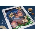 thumbnail image 6 of DIAMOND ART CLUB Lilies and Pearls Diamond Painting Kit, 6 of 7