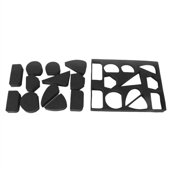 Pottery Mug Handle Molds Set of 12 DIY Cups Handle Making Mold Tool for Clay Ceramic Clay Cutters Coffee Mug Handle Mold