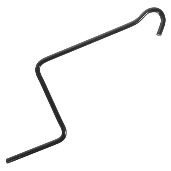 Niceauty Car Lift Jack Rod Black Steel Handle for Reliable Performance 1Pack