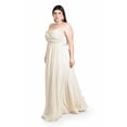 thumbnail image 2 of Vestido de noche multiformas Roman Fashion / Tallas Extras, 2001 (Beige) beige 36, 2 of 8