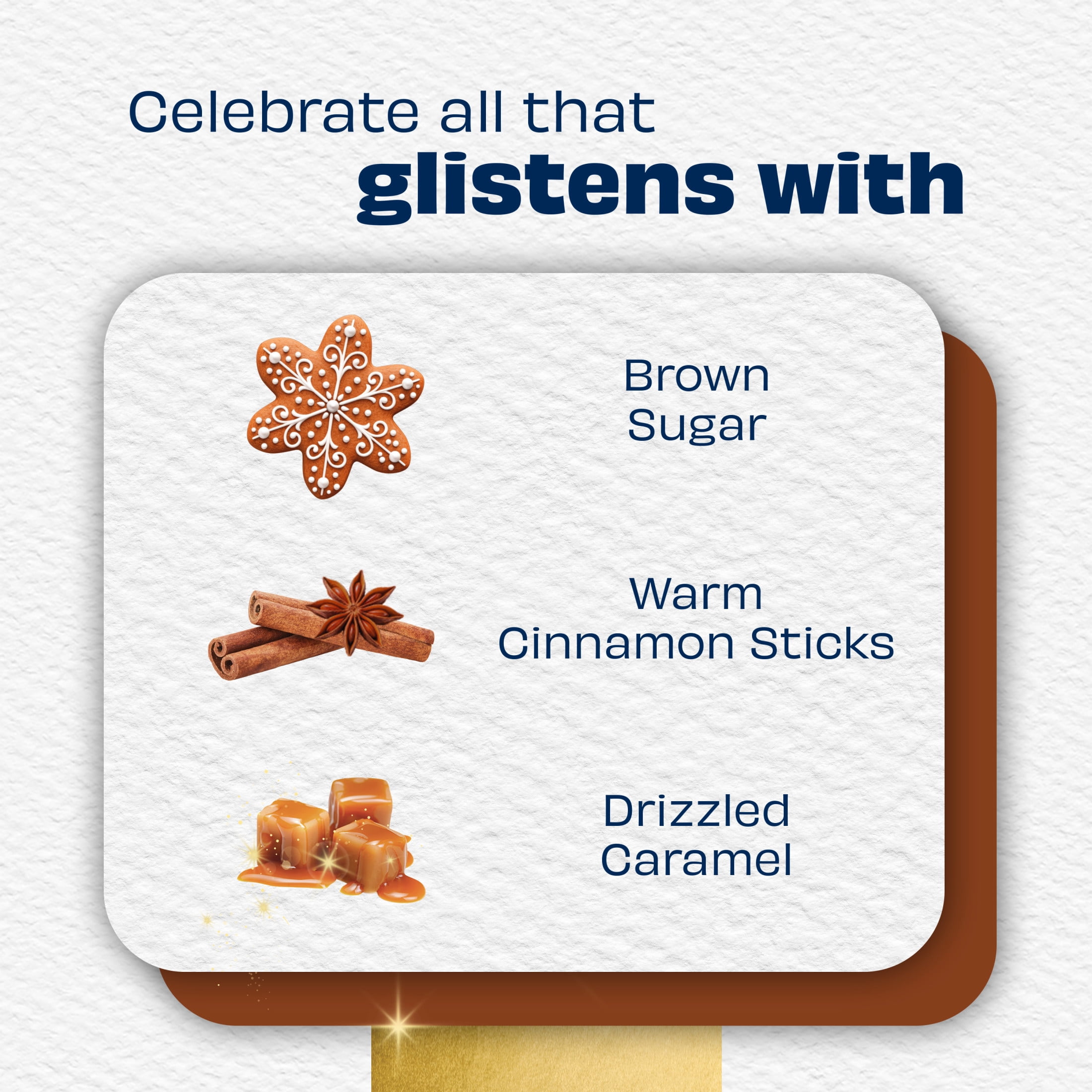 Glade® Scent Flow PlugIns® Air Freshener Starter Kit, Cozy Gingerbread, 1 Device + 1 Refill, 0.67 fl oz