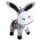 thumbnail image 5 of BRIGHTFUFU Donkey Keychain de peluche Colgante de peltón de peltón de pelado Decoración de llaves de burro, 5 of 7