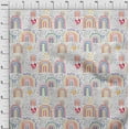 thumbnail image 4 of oneOone Velvet Medium Purple Fabric Kawai Sewing Craft Projects Fabric Prints By Yard 58 Inch Wide, 4 of 5