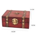 thumbnail image 3 of Boîte Coffre au Trésor Support de Rangement pour Bijoux Accessoires Décoration Maison Étui de Rangement Style Ancien, 3 of 7