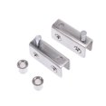 thumbnail image 4 of Miangastore Glass Fixation Clamp Stainless Steel Square Glass Clamp for Home Store Office Small Size (Silver), 4 of 8