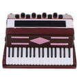 thumbnail image 1 of Dark Red Plastic Accordion Shape Durable 1Pc 2.8X2.4X1.2In, 1 of 8