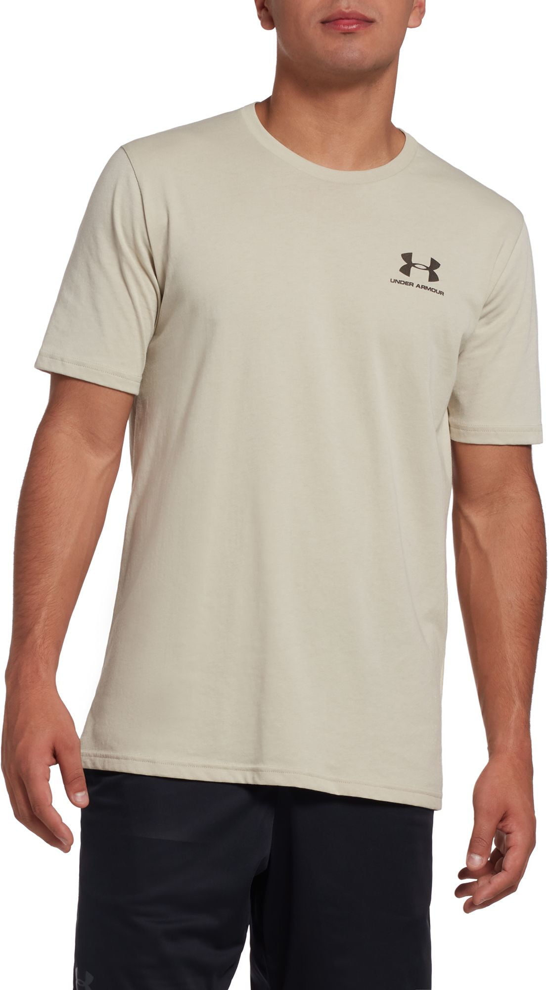 under armour khaki t shirt