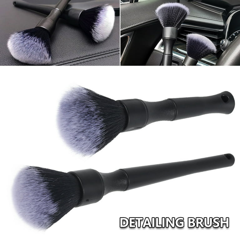 Atopoler Car Wheels Cleaning Brush Soft Bristle & No Scratches Car Rim Brush  Detailing Brushes Reaching Deep Cleaner Tool for Car Vehicle Motorcycle  Tire Rim Engine Exhaust Tips Washing 