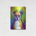 thumbnail image 3 of Luxe Metal Art 'Pop Art Boxer' by Furbaby Affiliates, Metal Wall Art, 24"x36", 3 of 9