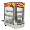 thumbnail image 2 of Techtongda 3 Layers Commercial Countertop Food Warmer Display Cabinet Case Stainless Steel, 2 of 12