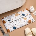 thumbnail image 2 of Boovnll Bathroom Rugs, Absorbent Thicken Non-Slip Backing Natural Diatom Mud Bath Mat Anti-Slip Absorbent Fast Drying Floor B, Bath Mat, Bath Mats for Bathroom, 2 of 2